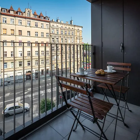 Daire Apartamenty-wroc Kurkowa 14 *